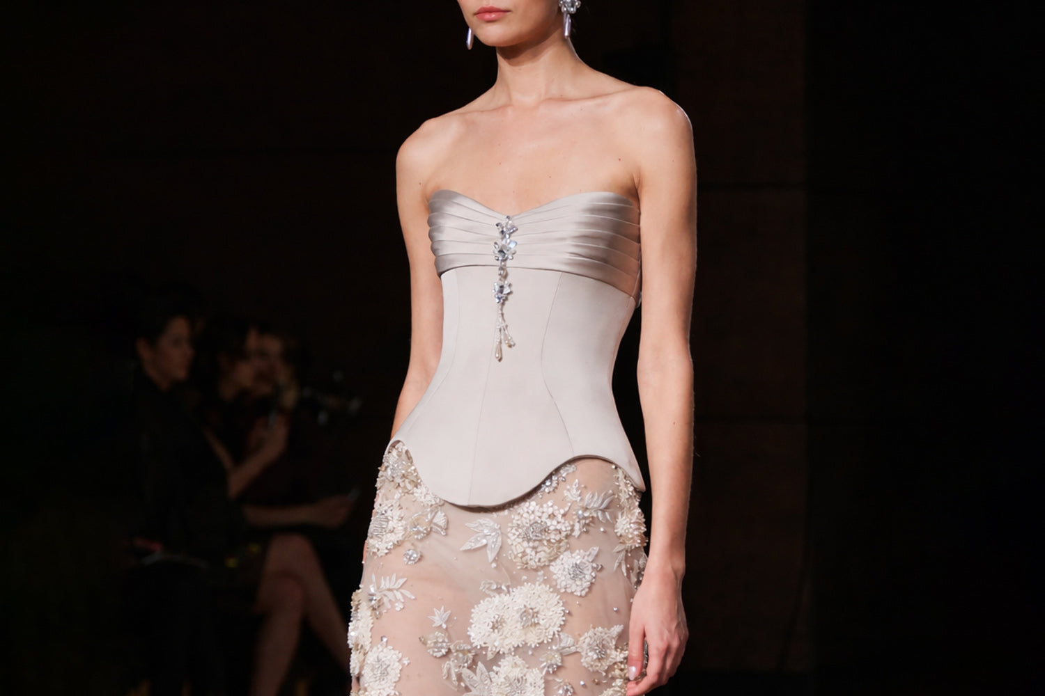 Paris Fashion Week: Georges Hobeika Unveils a Vision of Elegant Evening Dresses