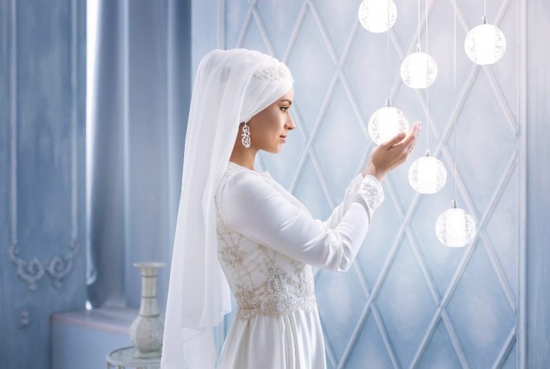 Choose the perfect hijab wedding dress