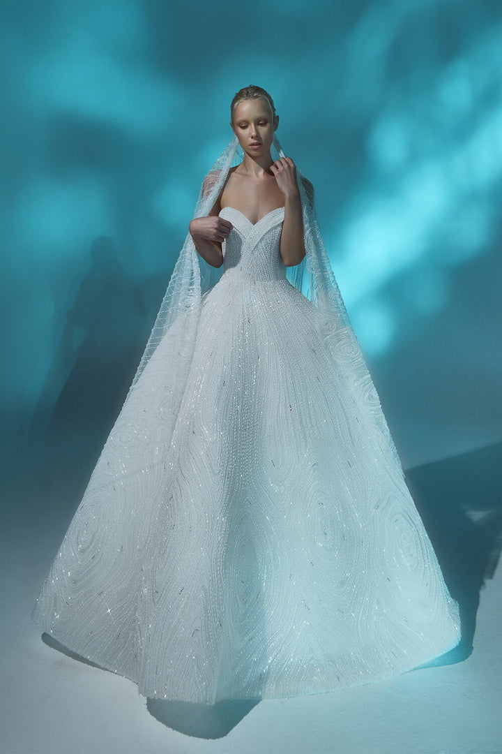 Kristie Romanos, Off-Shoulder Dress | Esposa