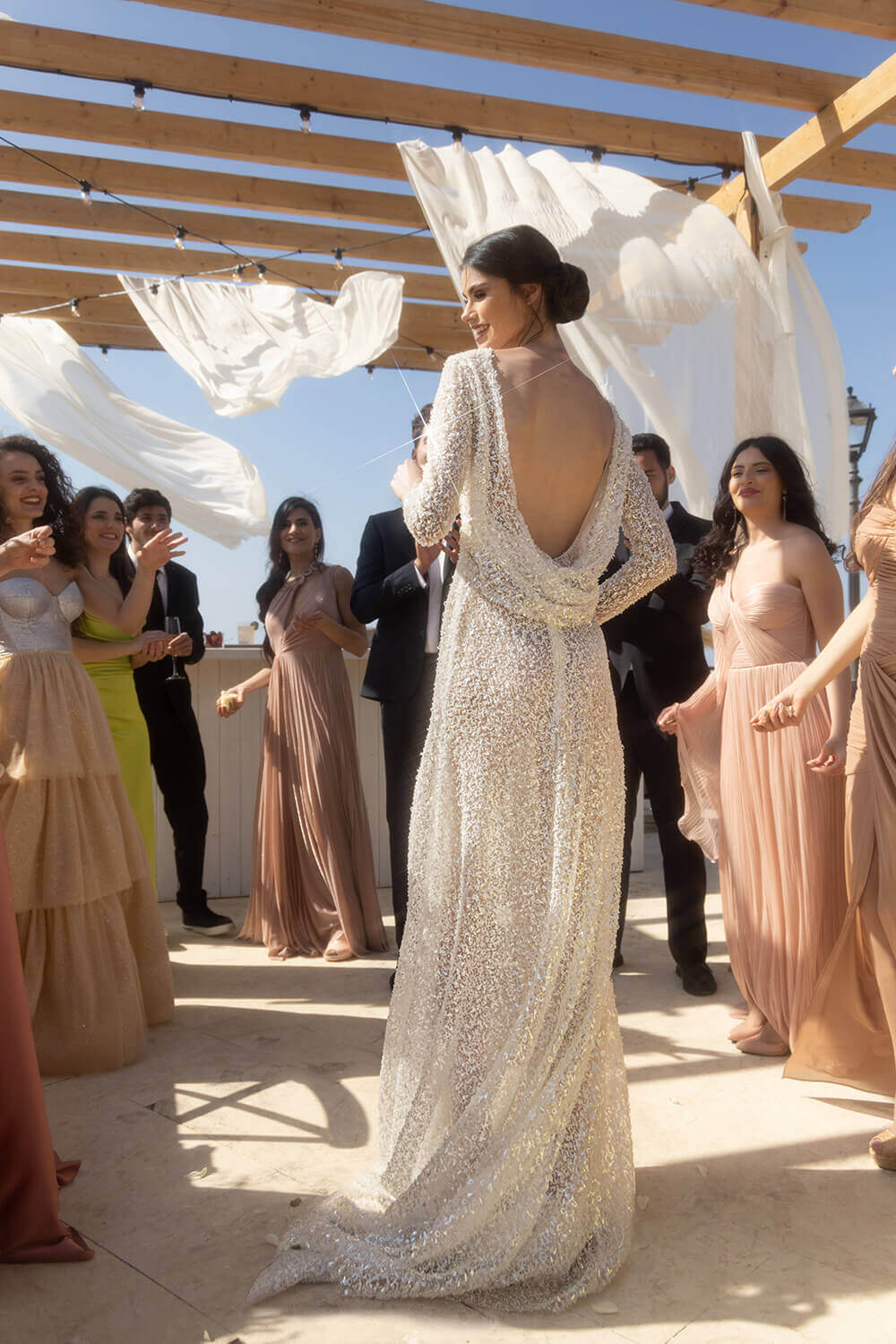 Plume by Kristie, Beaded Dress | Esposa