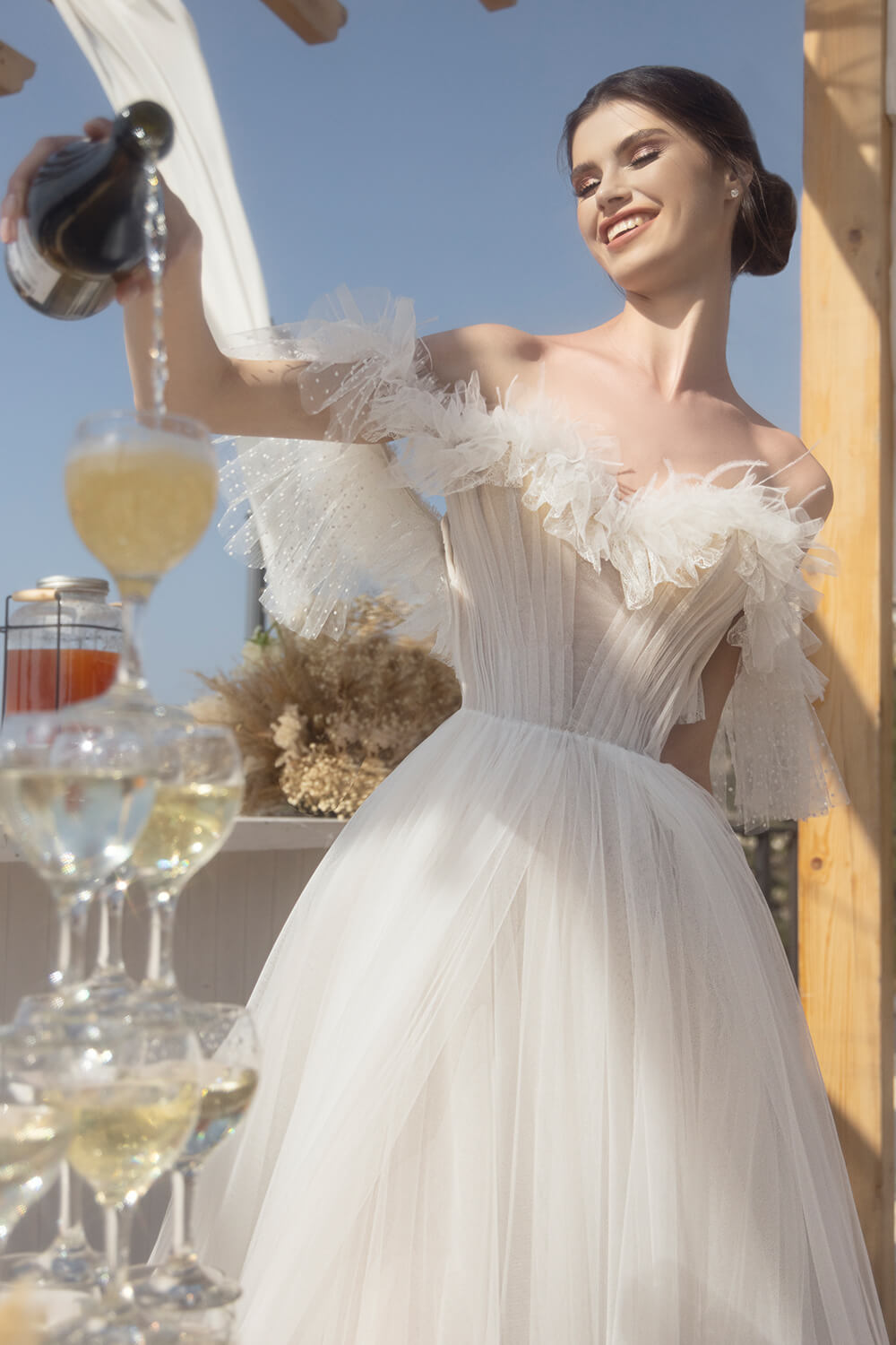 Plume by Kristie, Bohemian Wedding Dress | Esposa