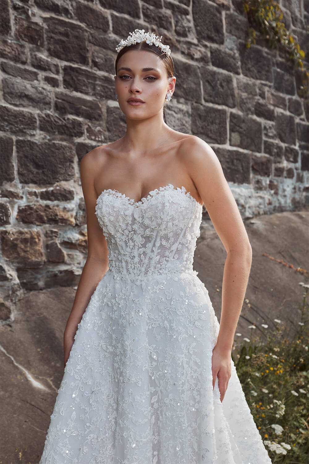 Blush, Strapless Wedding Dress | Esposa