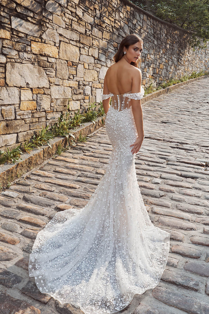 Blush, Off Shoulder Bridal Dress | Esposa