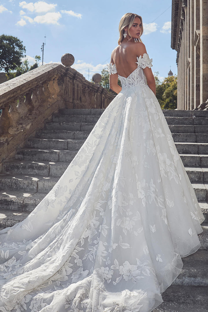 Blush, Off Shoulder Ball Gown | Esposa