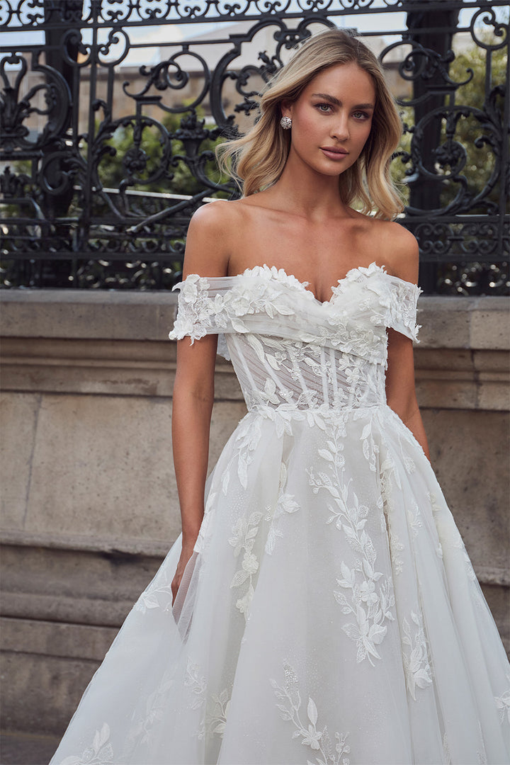 Blush, Off Shoulder Bridal Gown | Esposa