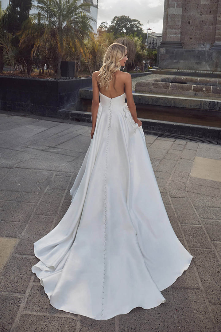 Calla Blanche, Unique Strapless Dress | Esposa