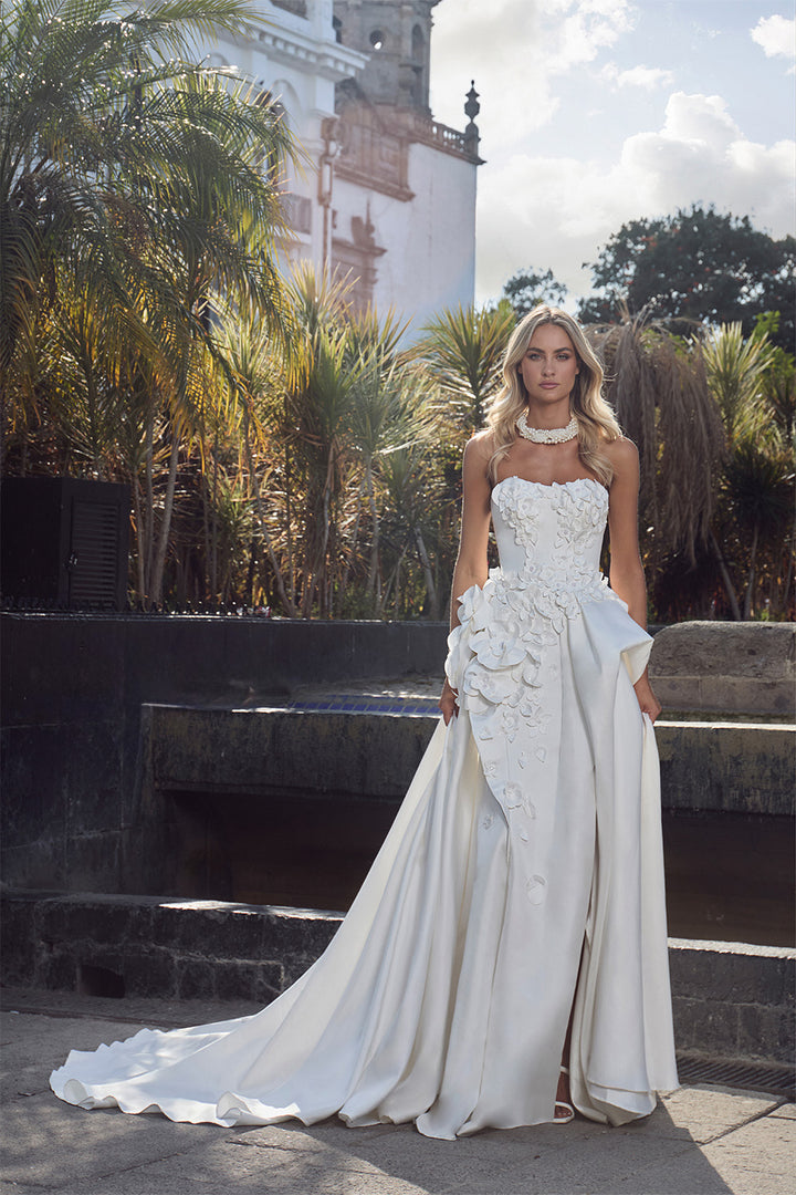 Blush, Unique Strapless Dress | Esposa