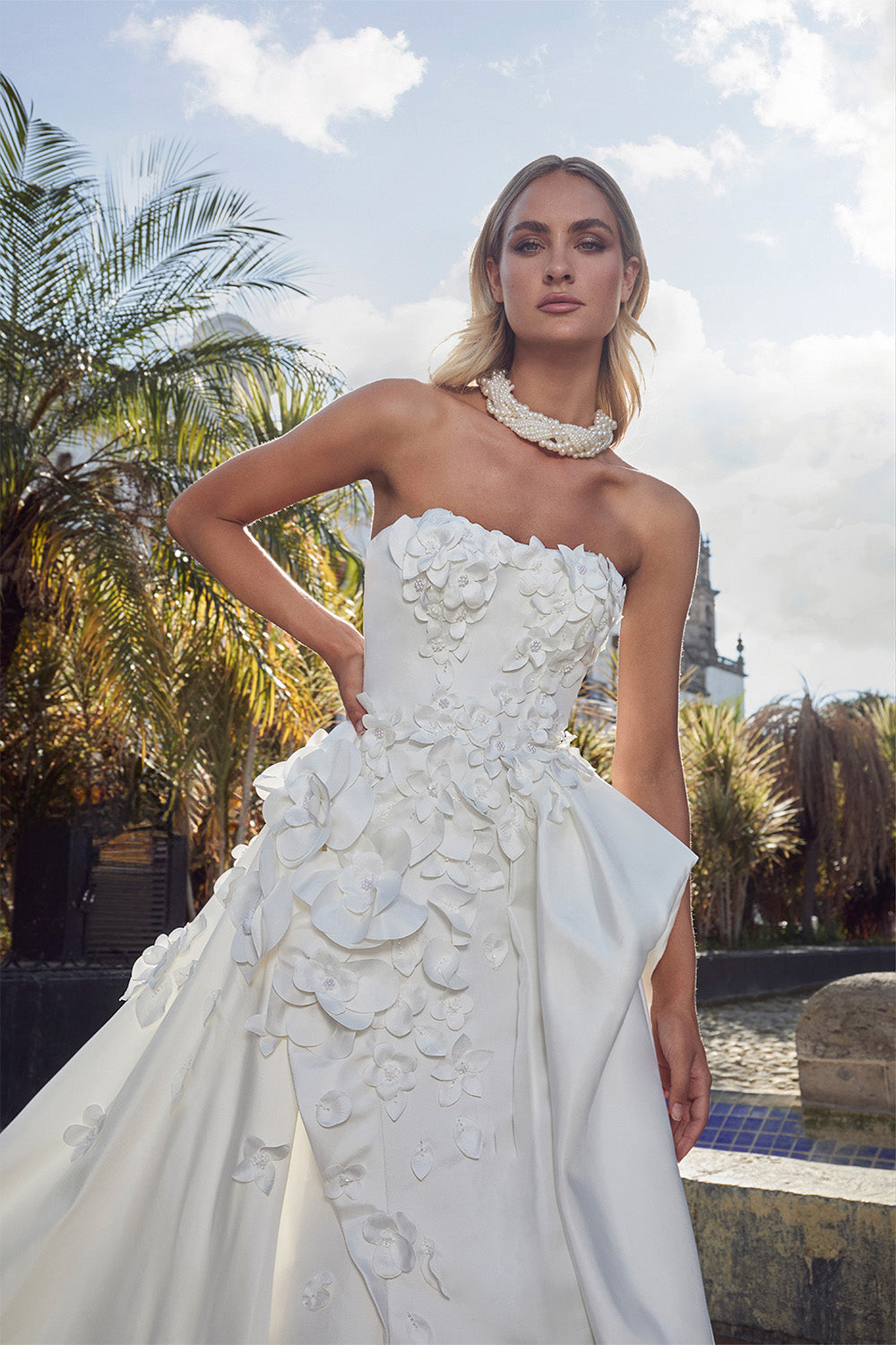 Blush, Unique Strapless Dress | Esposa