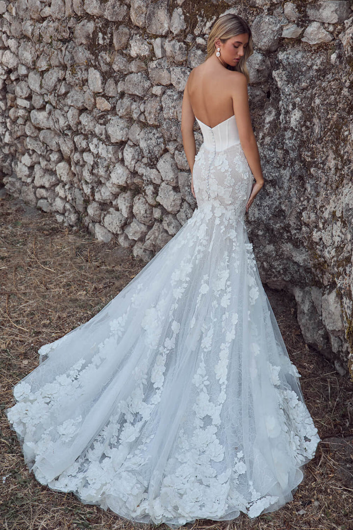 Blush, Strapless Corset Dress | Esposa