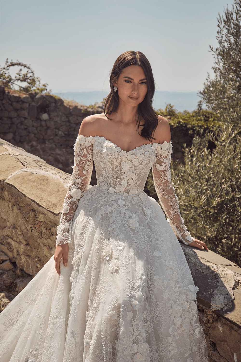 Blush, Romantic A-Line Gown | Esposa