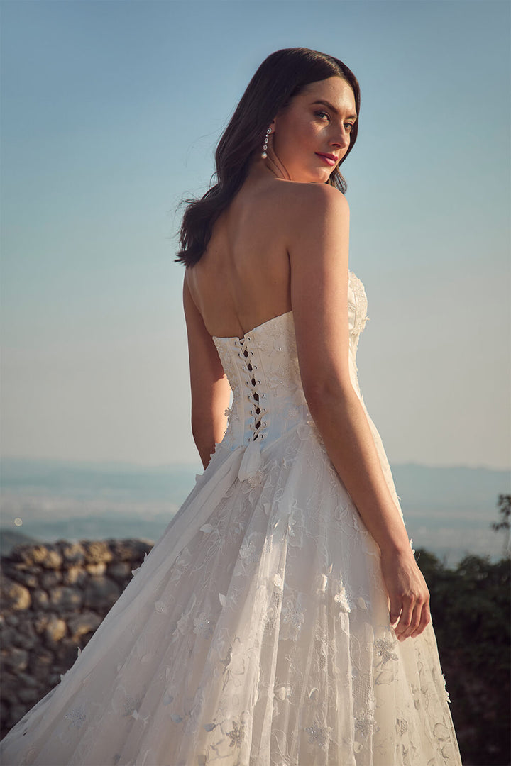 Blush, Lace Corset Gown | Esposa