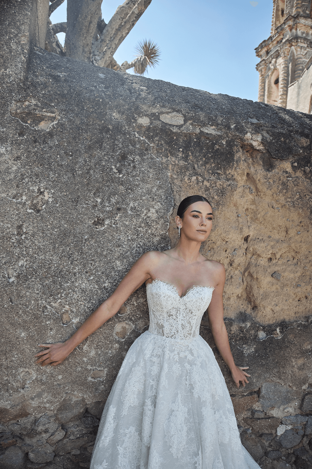Blush, Elegant A-Line Gown | Esposa