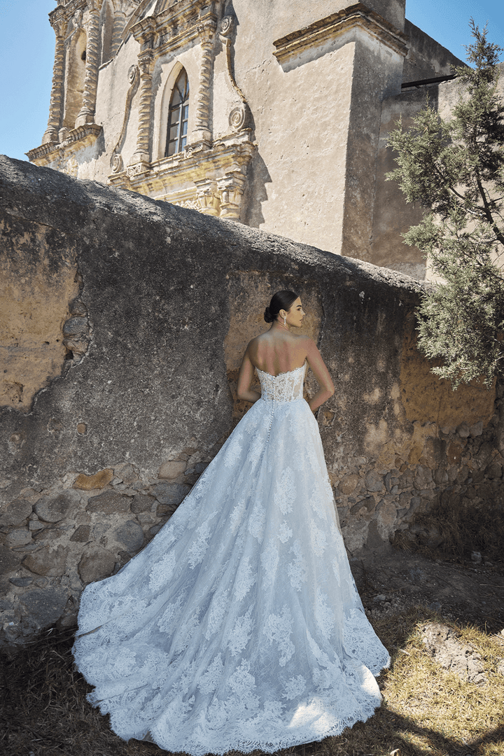 Blush, Elegant A-Line Gown | Esposa