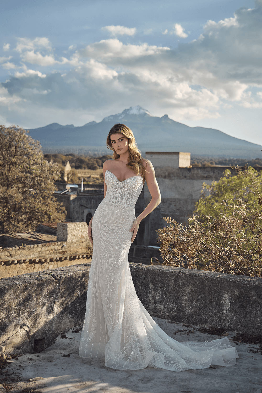 Blush, Sparkly Mermaid Gown | Esposa