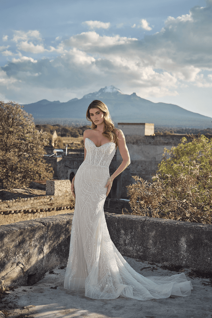 Blush, Sparkly Mermaid Gown | Esposa