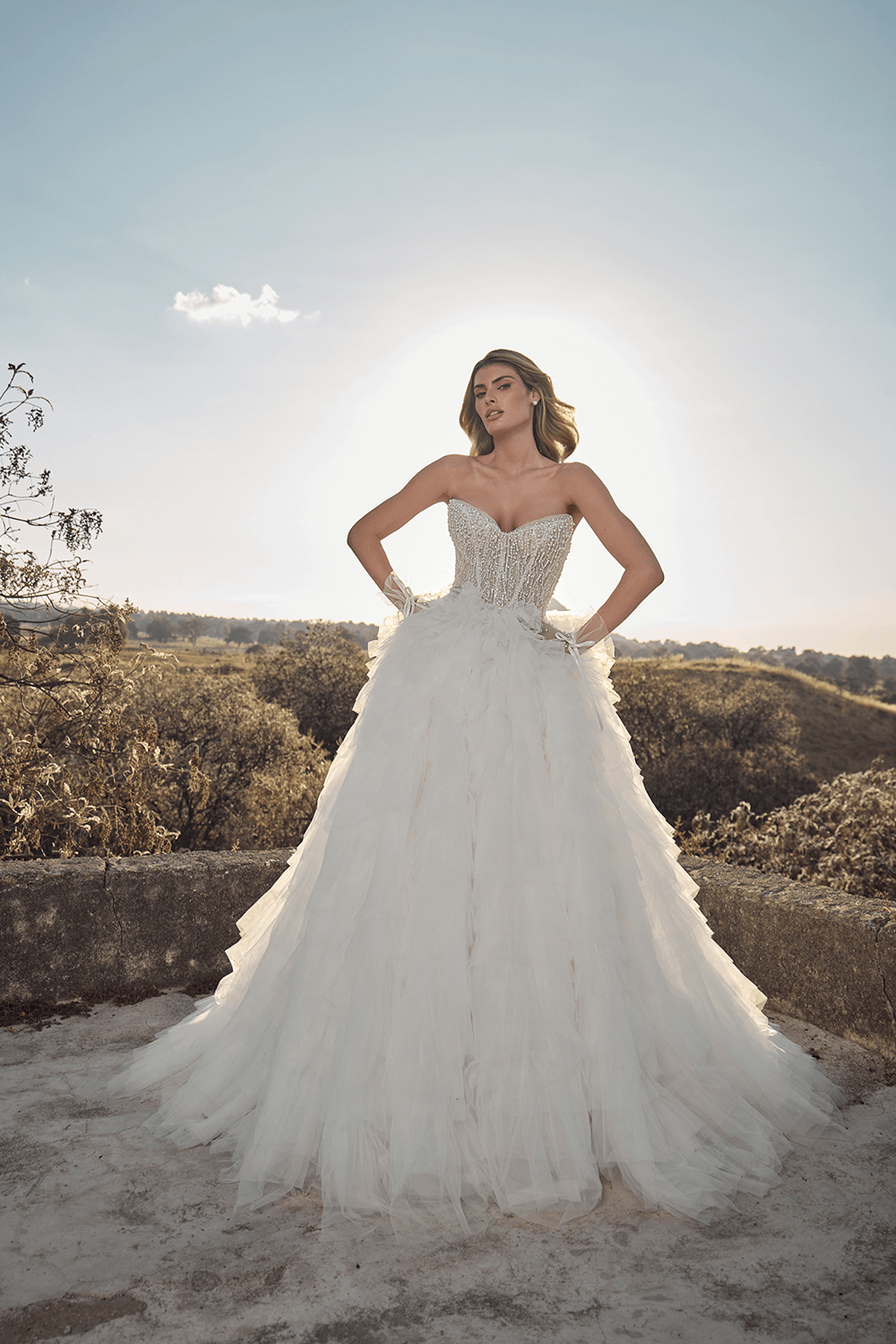 Blush, Sparkly Mermaid Gown | Esposa