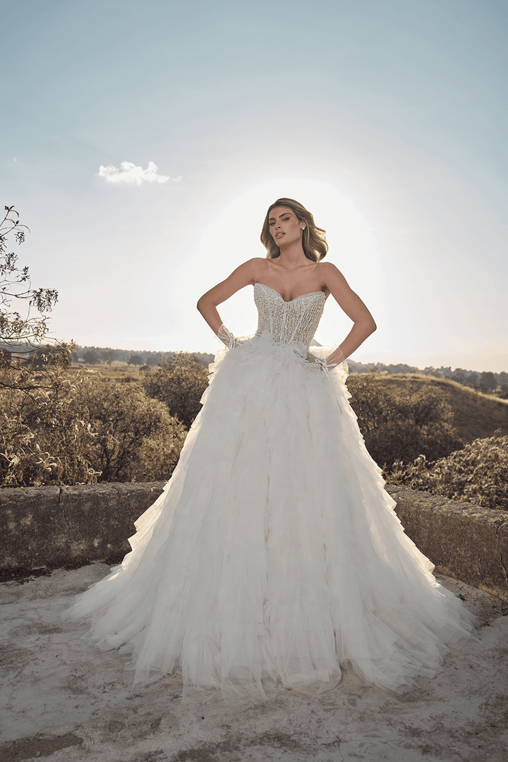 Blush, Sparkly Mermaid Gown | Esposa