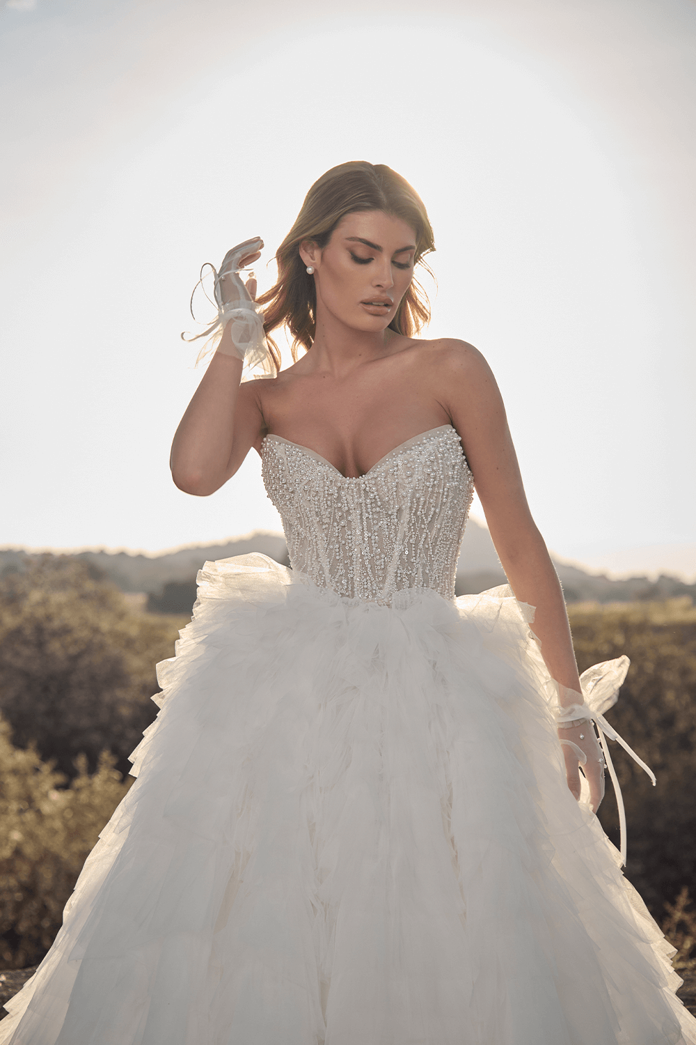 Blush, Sparkly Mermaid Gown | Esposa