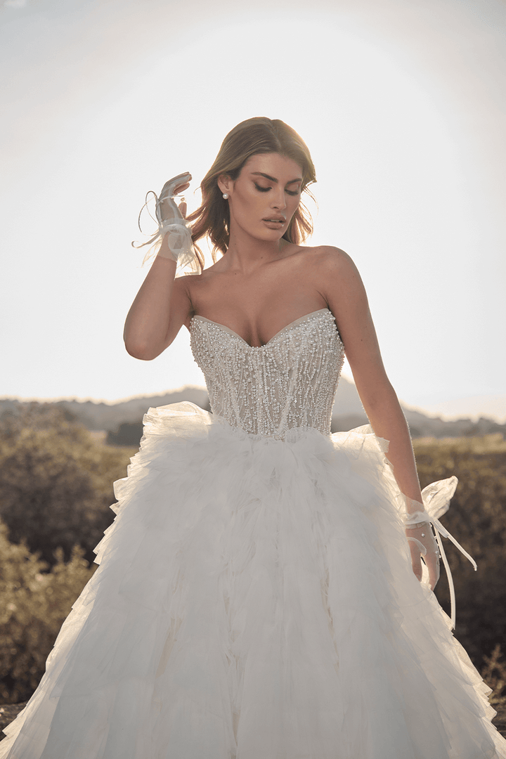 Blush, Sparkly Mermaid Gown | Esposa