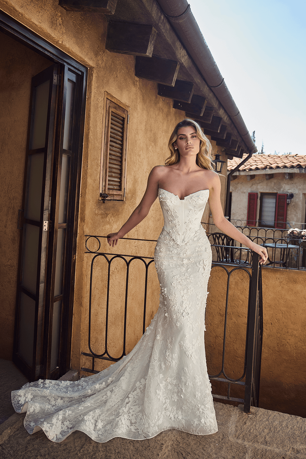 Blush, Sculpted Mermaid Gown | Esposa