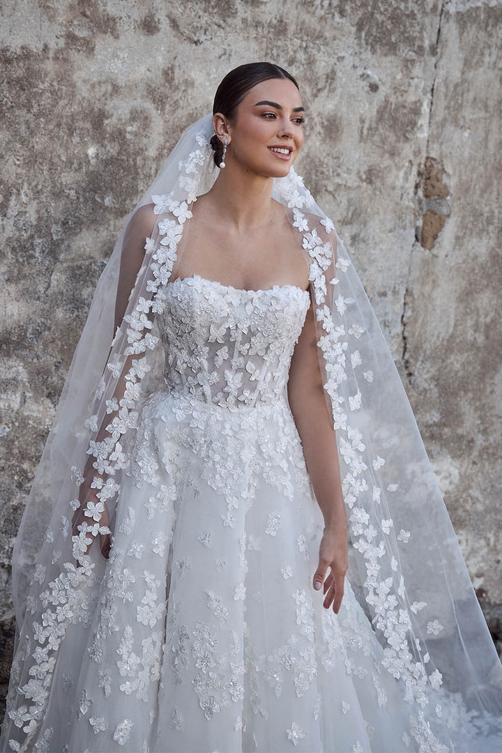 Calla Blanche, Radiant A-Line Gown | Esposa