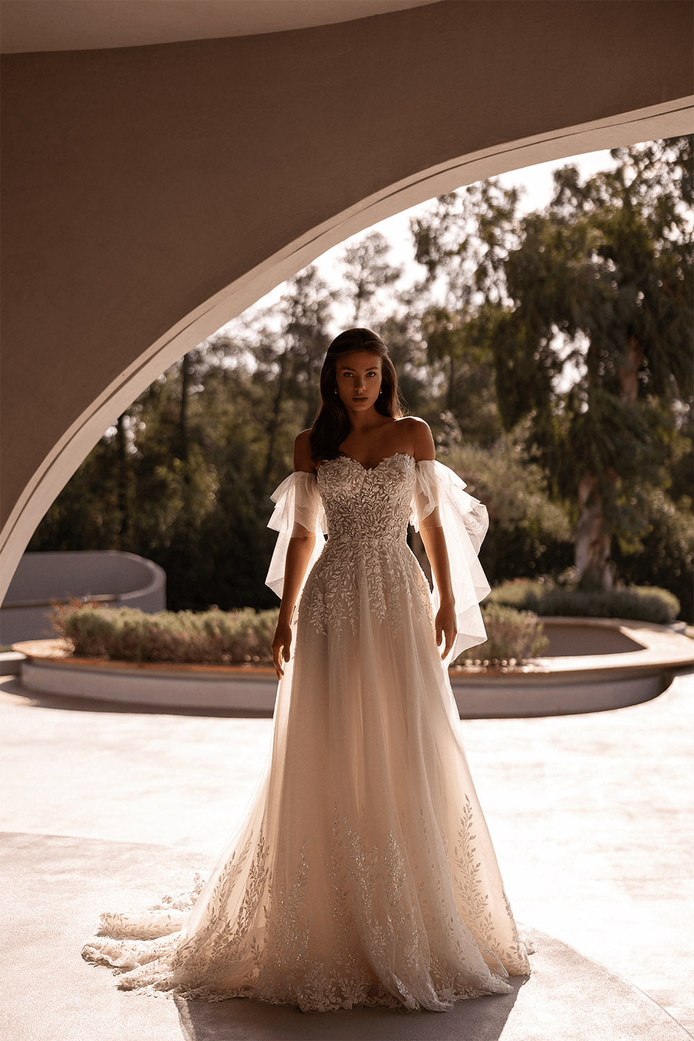 Demetrios, Enchanting A-Line Gown | Esposa