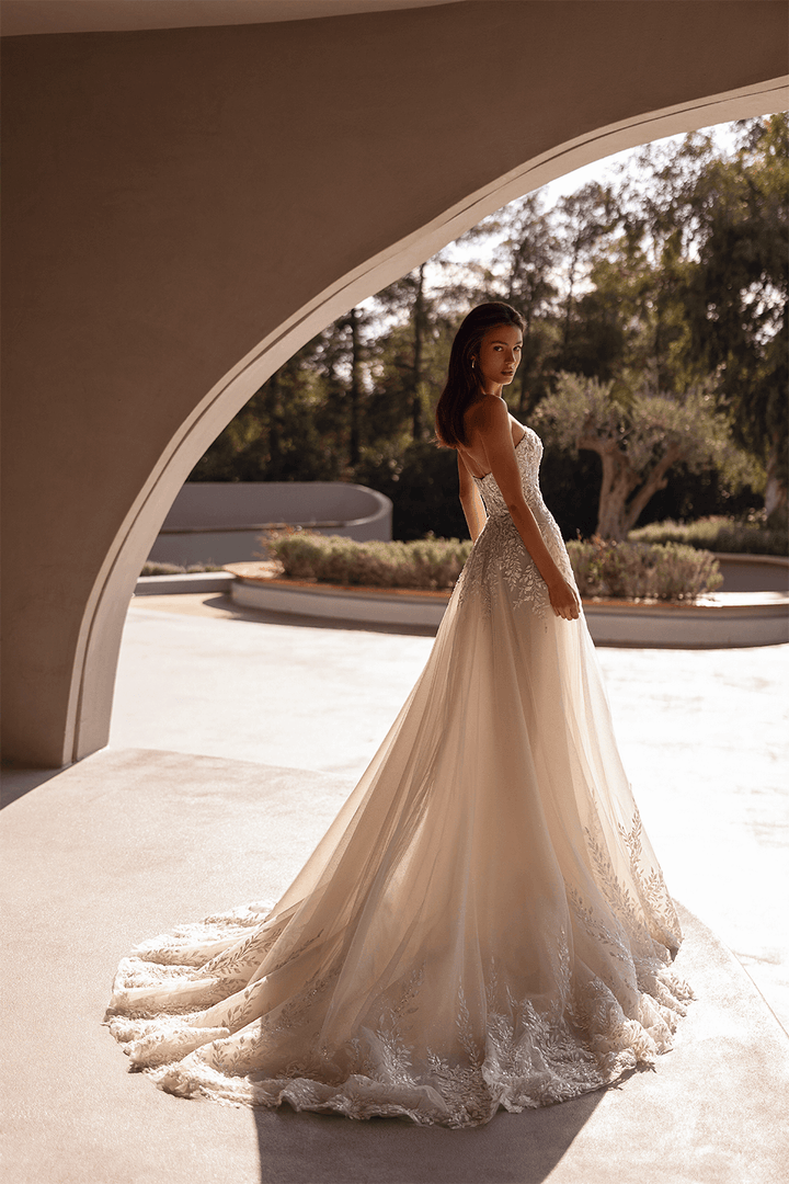 Demetrios, Enchanting A-Line Gown | Esposa