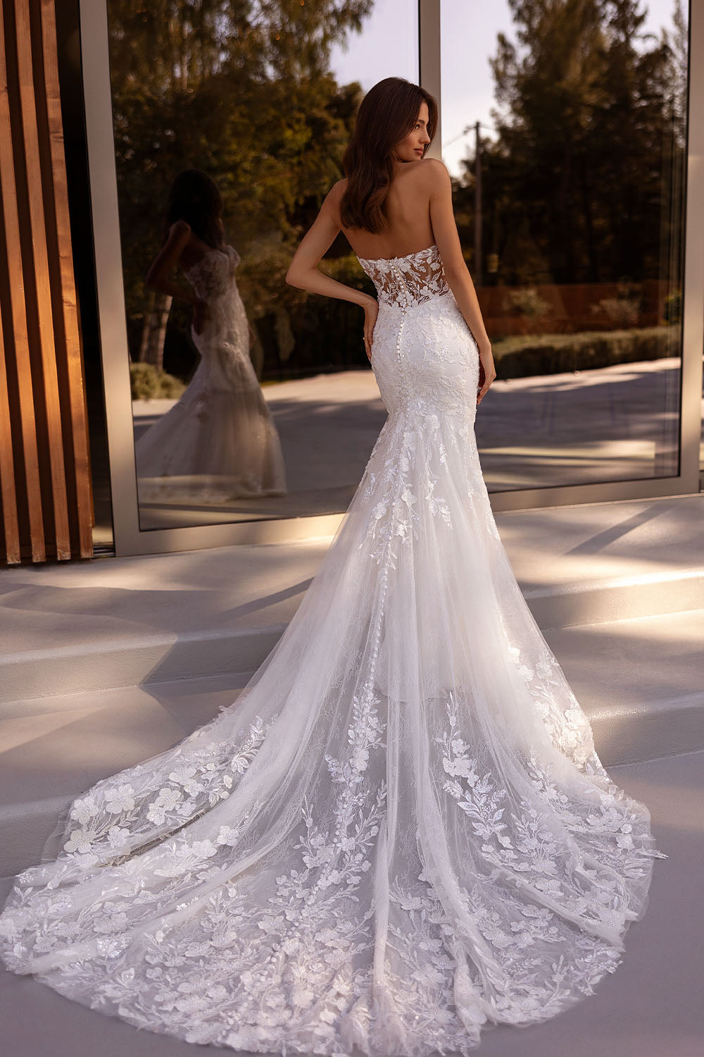 Demetrios, Sophisticated Mermaid Gown | Esposa