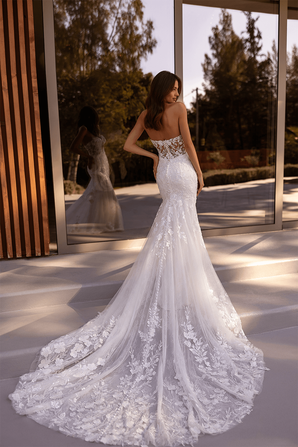 Demetrios, Sophisticated Mermaid Gown | Esposa