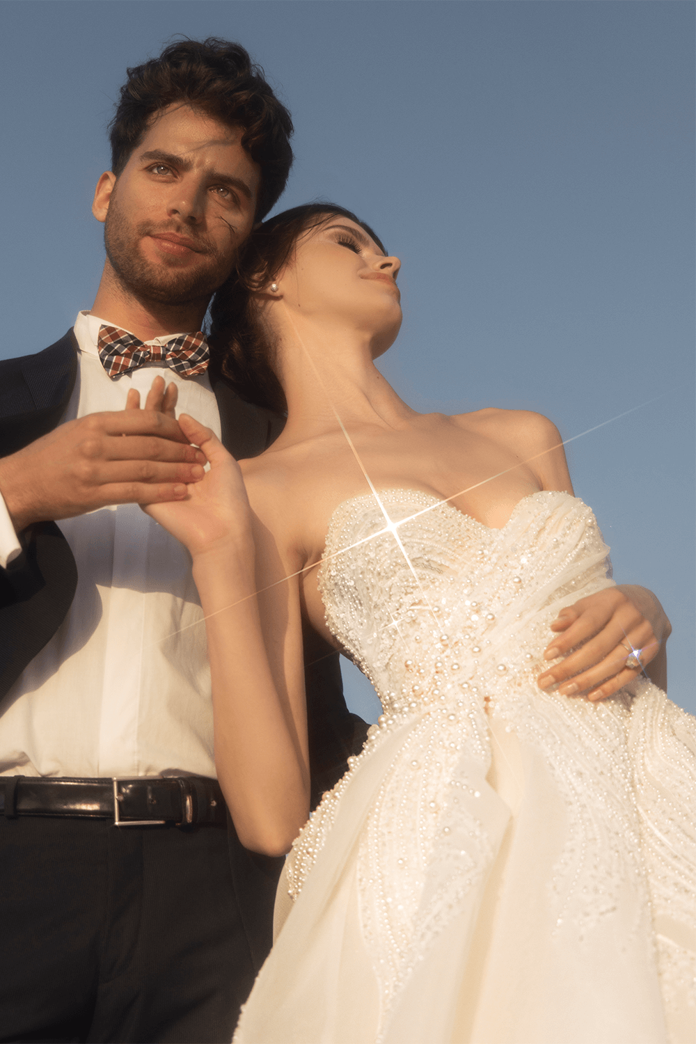 Plume by Kristie, Asymmetrical Wedding Gown | Esposa