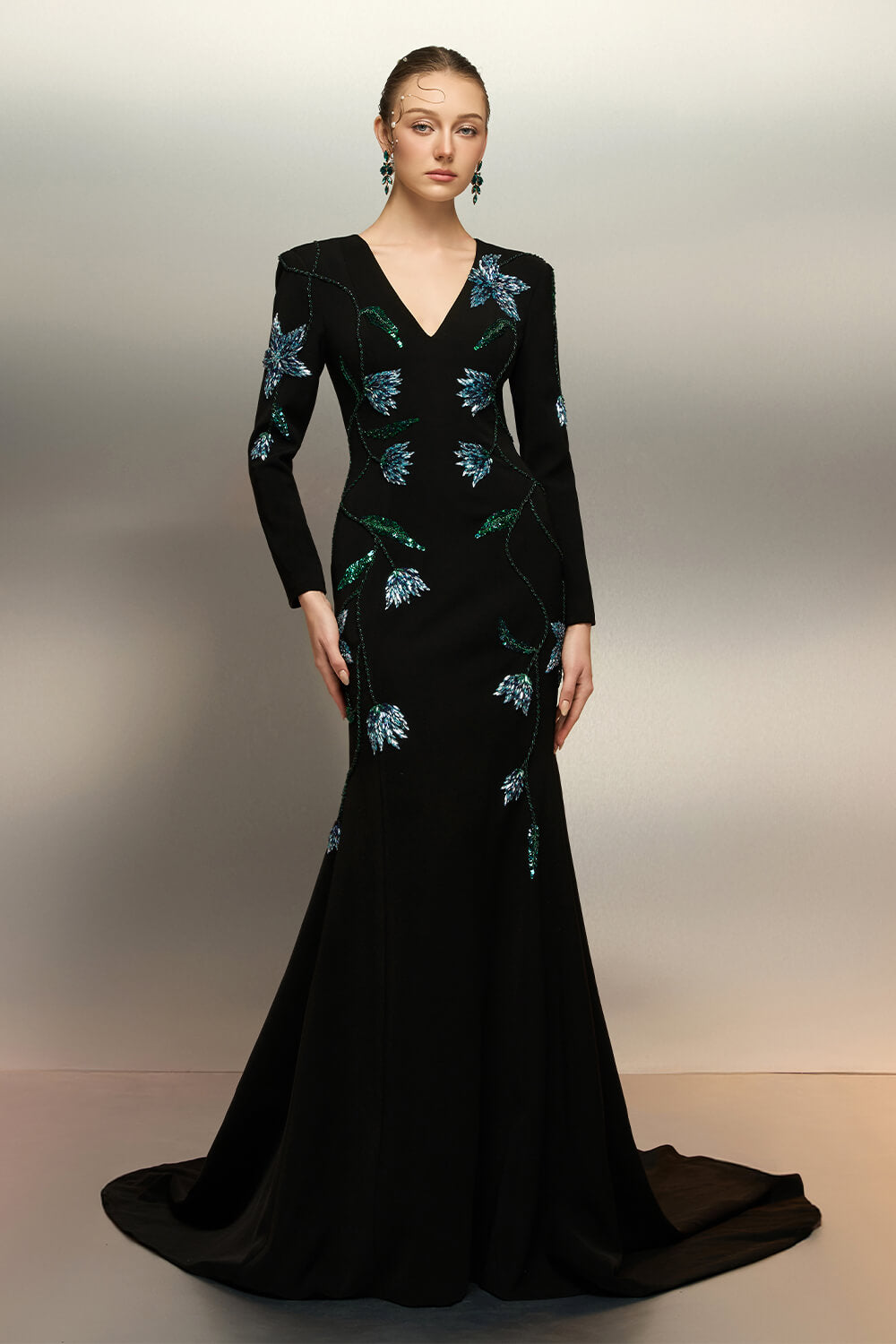 SV00958 | Dress With Long Sleeves | Esposa
