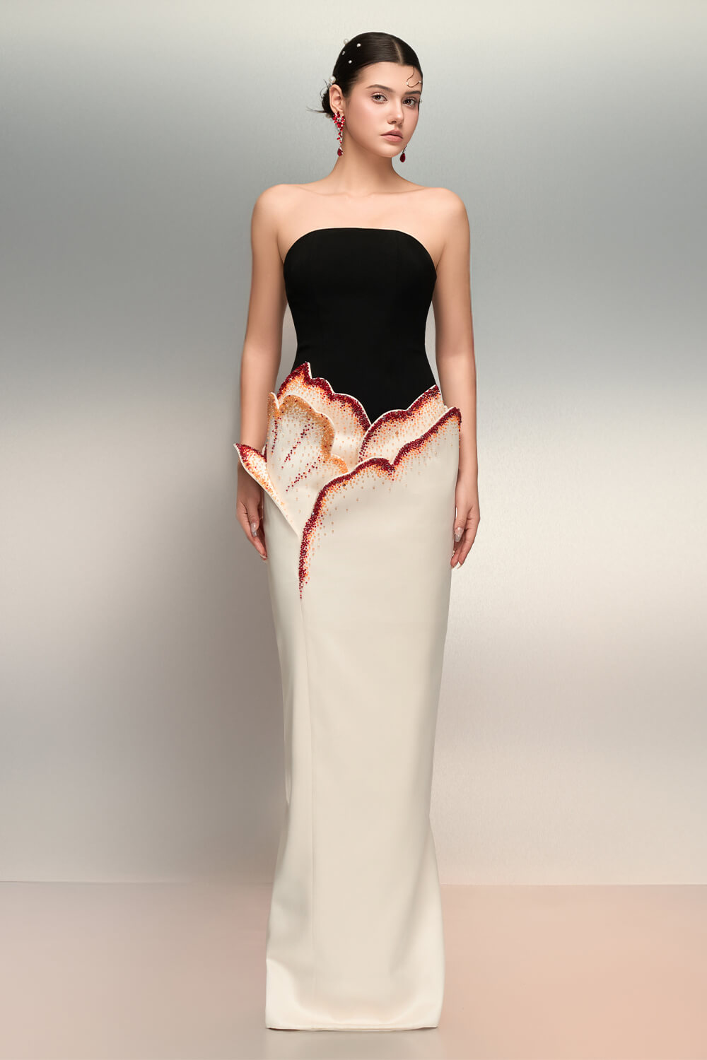 SV00968 | Modern Strapless Dress | Esposa
