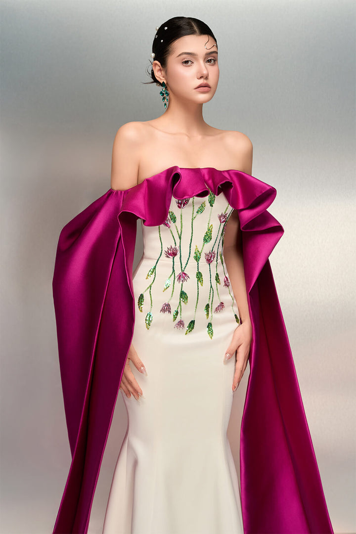 SV00988 | Off Shoulder Gown | Esposa
