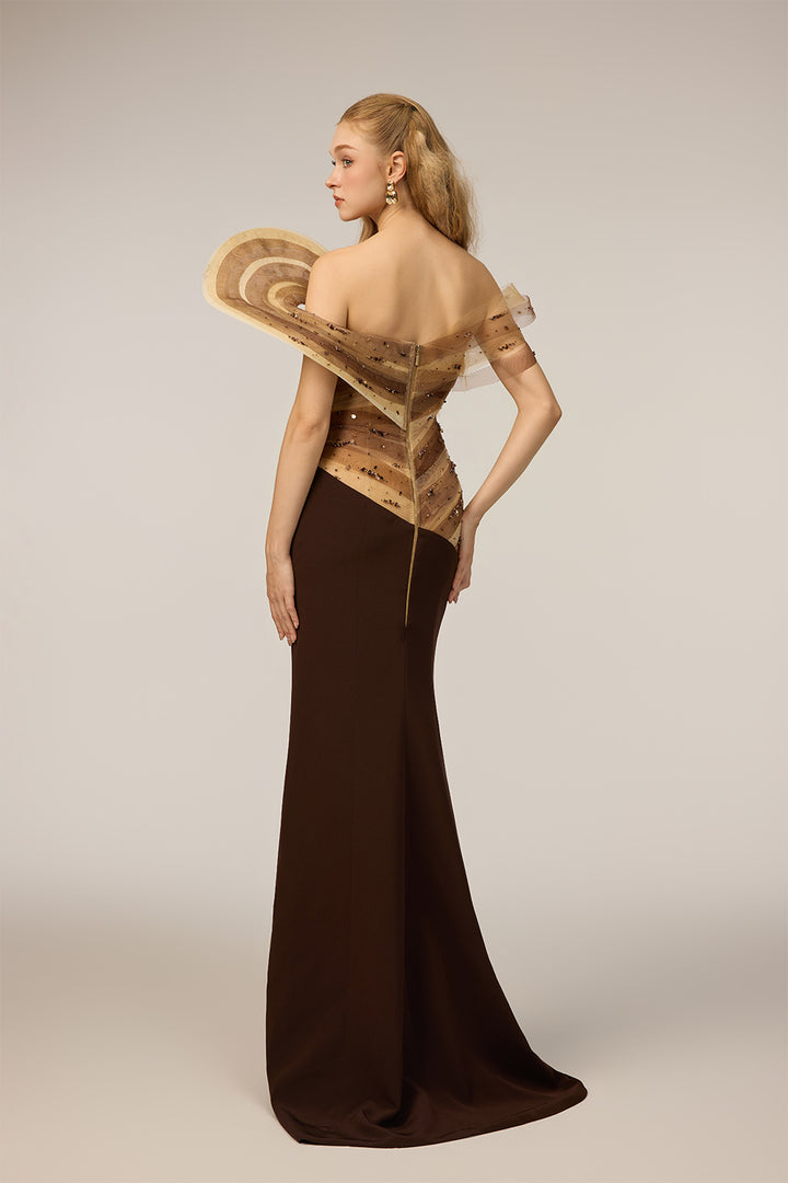 21SIX, Architectural Evening Dress | Esposa