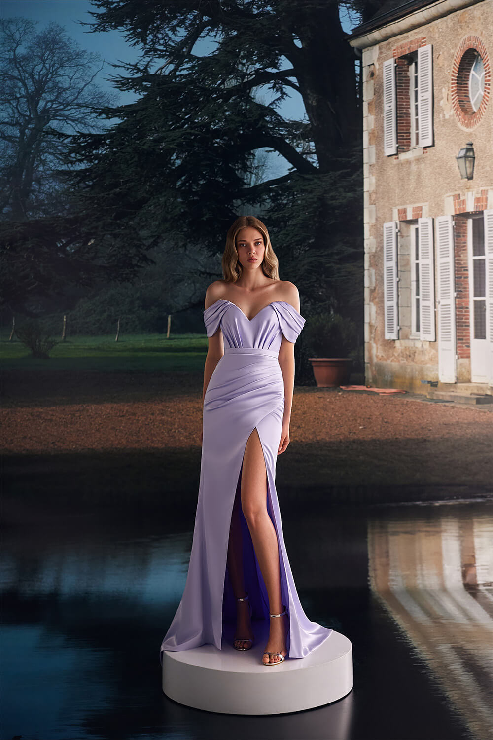 Wona Concept, Off Shoulder Evening Dress | Esposa