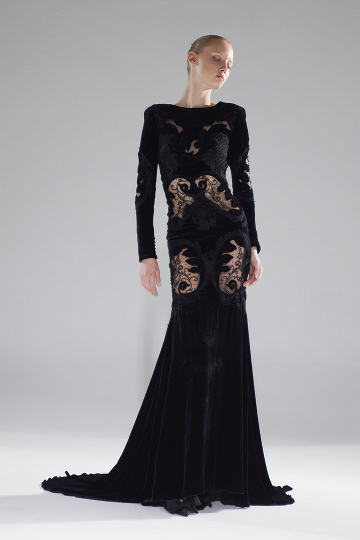 Yolancris, Fitted Mermaid Dress