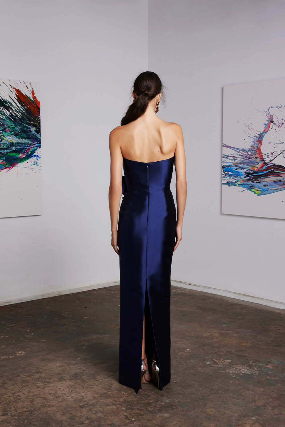 Frascara, Elegant Strapless Dress