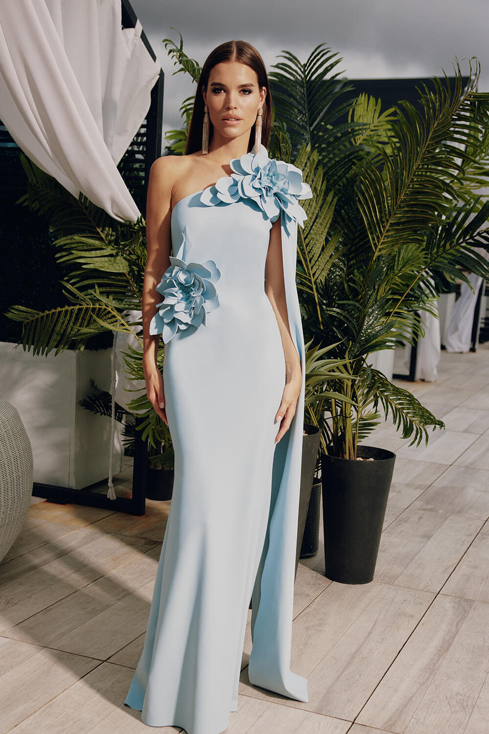 Frascara, One Shoulder Evening Gown | Esposa