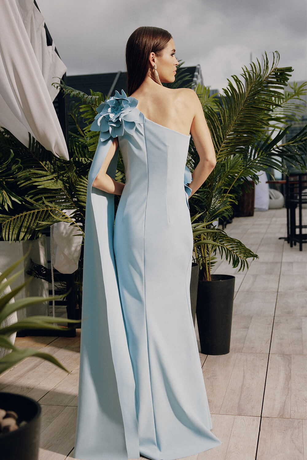 Frascara, One Shoulder Evening Gown | Esposa