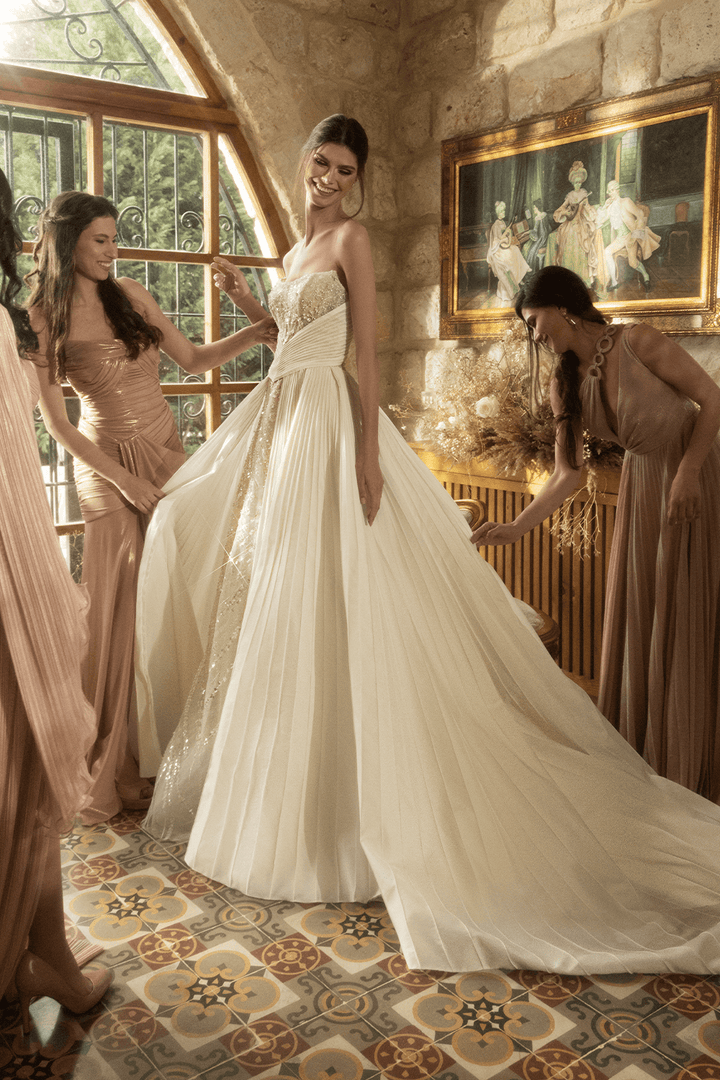 Plume by Kristie, Beaded Bridal Gown | Esposa