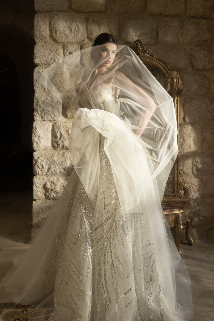 Plume by Kristie, Dramatic Wedding Gown | Esposa