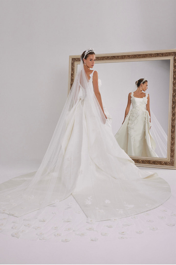 Nova Bella, Bridal Dress With Overskirt | Esposa