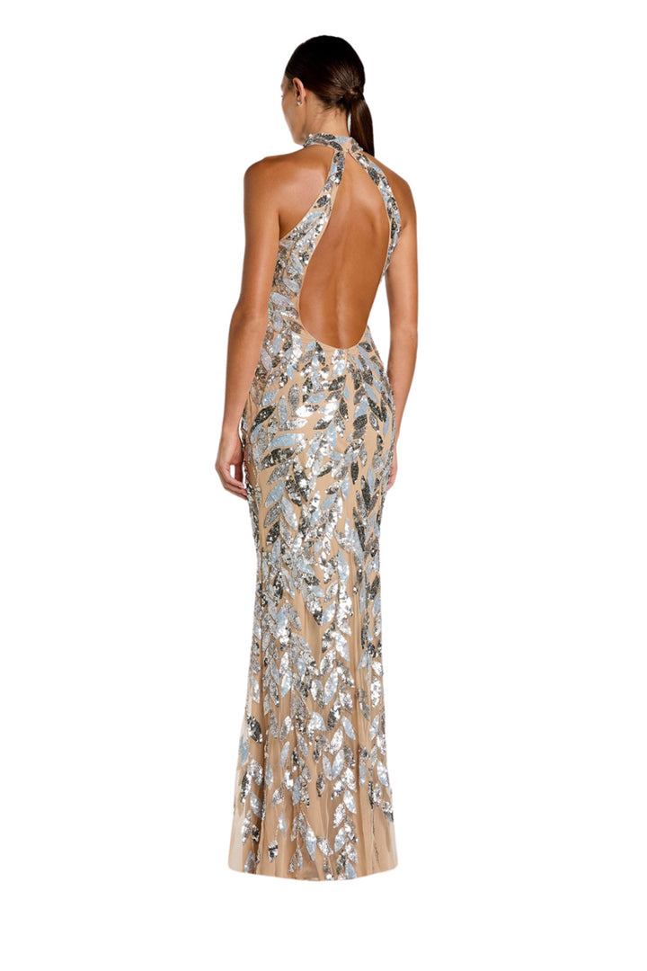 Mac Duggal, Embellished Halter Evening Gown | Esposa