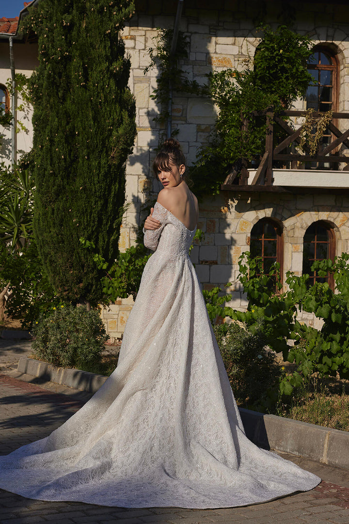 Nova Bella, Off Shoulder Lace Dress | Esposa