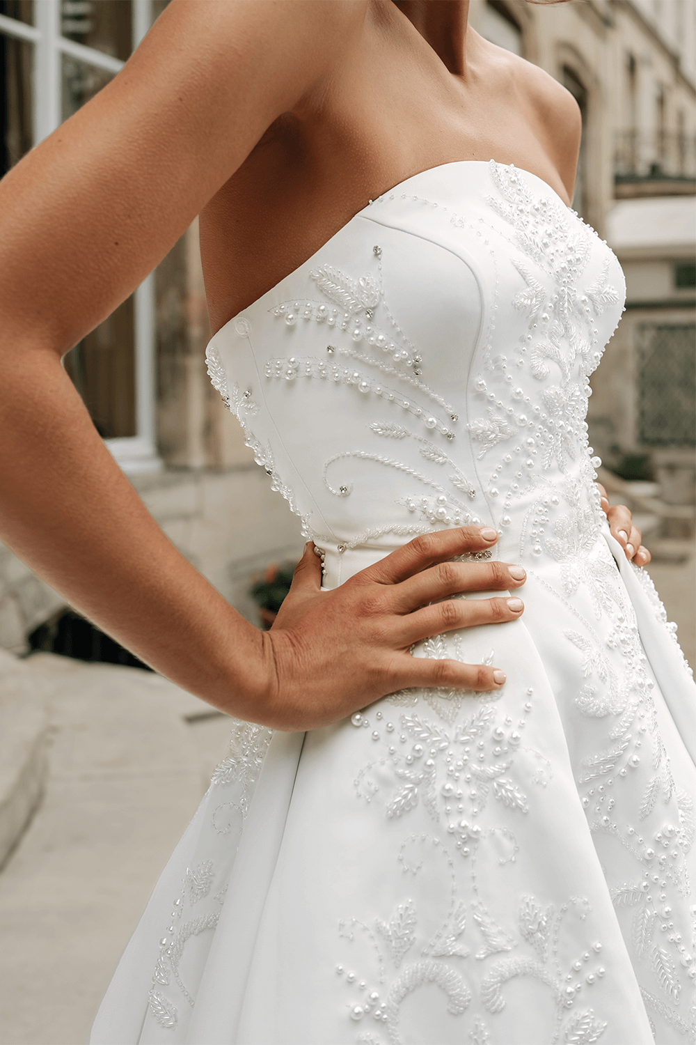 Nova Bella, Refined A-Line Gown | Esposa