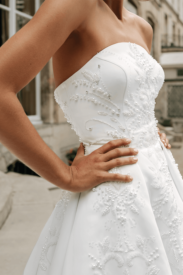 Nova Bella, Refined A-Line Gown | Esposa