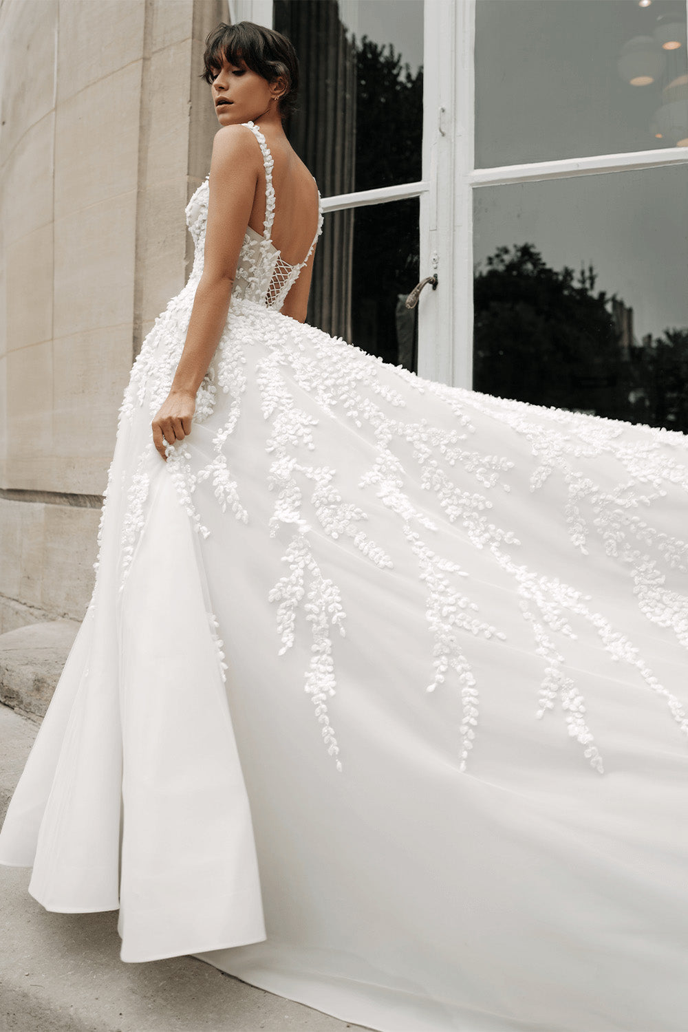 Nova Bella, Artistic A-Line Gown | Esposa