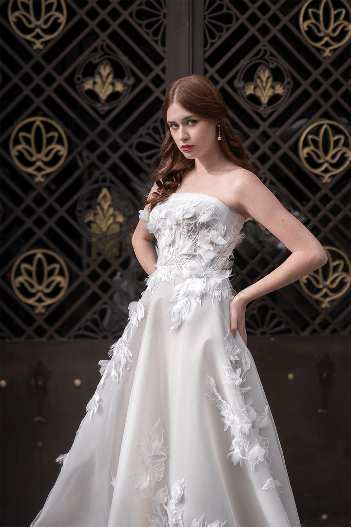 Nova Bella, Opulent A-Line Gown | Esposa