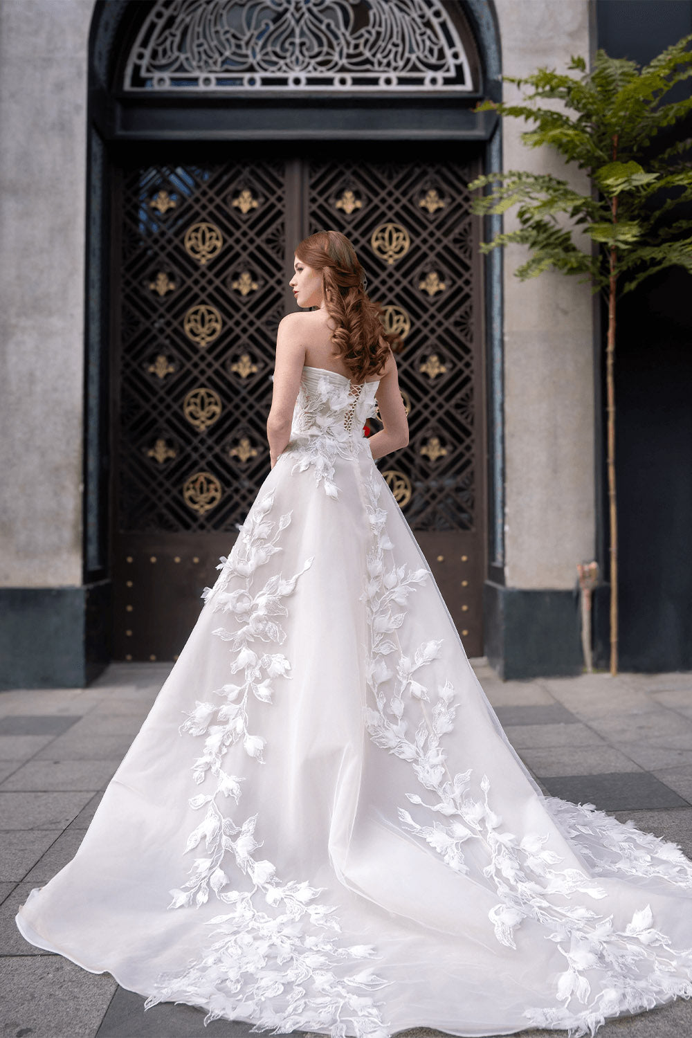Nova Bella, Opulent A-Line Gown | Esposa