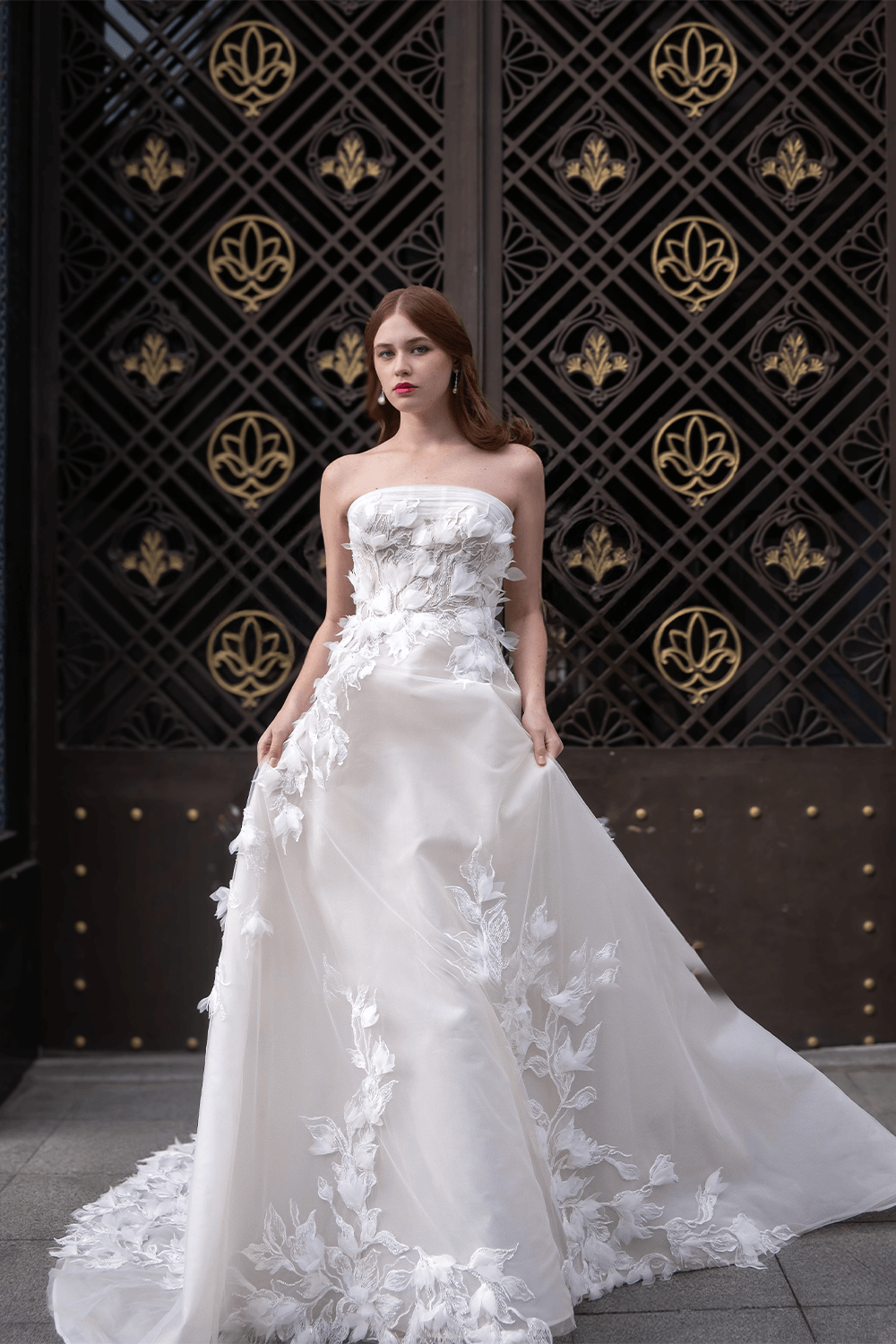 Nova Bella, Opulent A-Line Gown | Esposa
